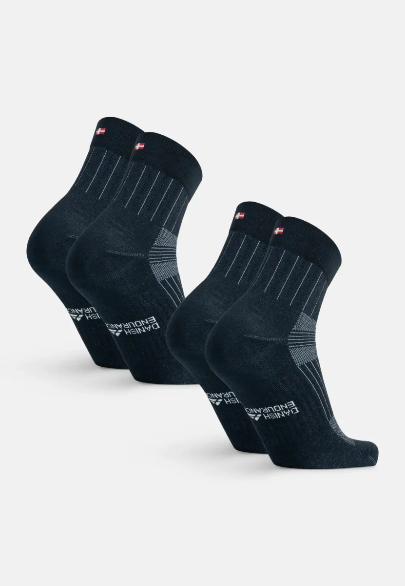 MERINO RUNNING QUARTER STRØMPER - Image 8